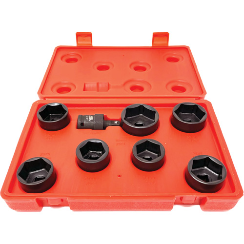 Ensemble de douilles pour filtre &agrave; huile &agrave; profil extra-bas, 8 morceaux Dufferin Supply
