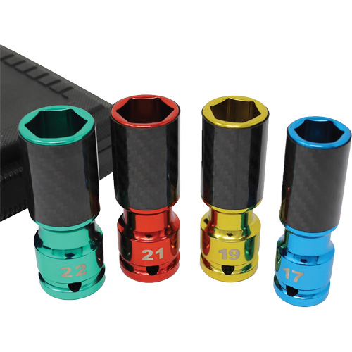 Lug Socket Set with Carbon Fiber Sleeves Dufferin Supply