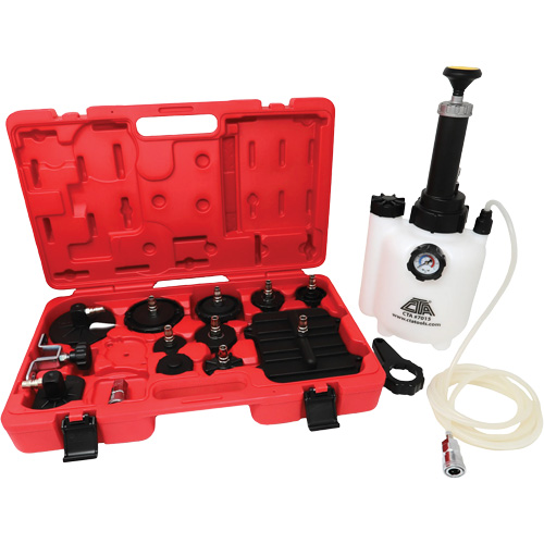 Pressure Brake Bleeder & Adapter Master Kit Dufferin Supply