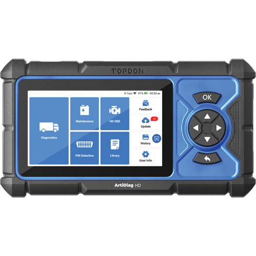 ArtiDiag HD 5" Heavy-Duty Scan Tool with Service Functions Dufferin Supply