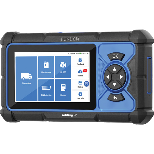 ArtiDiag HD 5" Heavy-Duty Scan Tool with Service Functions Dufferin Supply