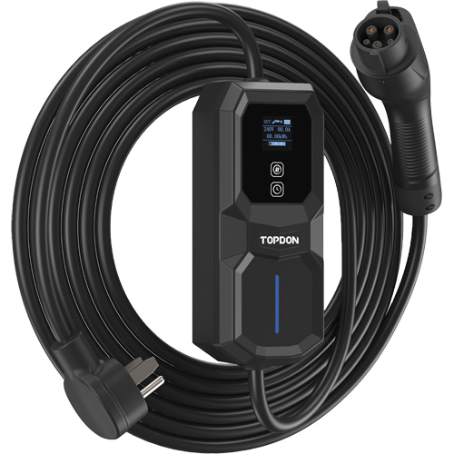 PulseQ AC Portable NEMA 6-50 Plug, 32 A, Level 2 AC, Type 1 (SAE J1772) Connector Dufferin Supply