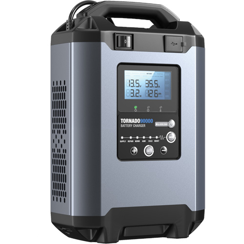 Alimentation stable 90 A et chargeur intelligent 12 V/24 V Tornado90000 Dufferin Supply