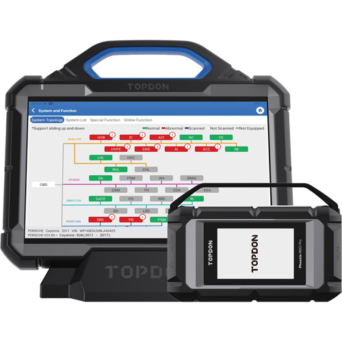 Outil de diagnostic de niveau OE Phoenix Max Basic de 13,3", station daccueil et programmation infonuagique Dufferin Supply