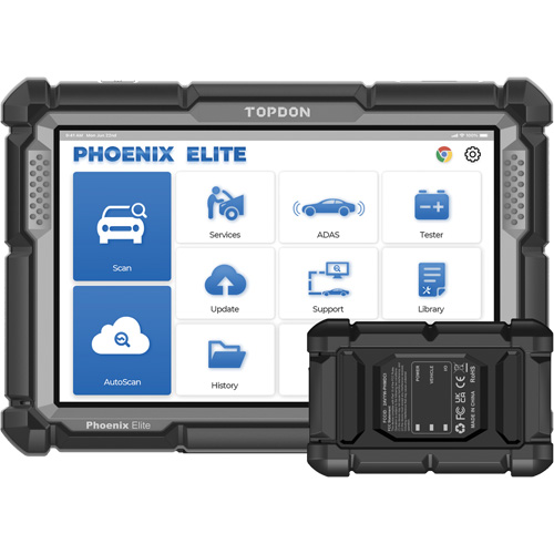 Phoenix Elite 10.1" OE-Level Scan Tool with Cloud-Based Programming & CANFD Dufferin Supply