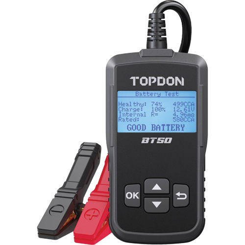 BT50 Battery, Charging & Cranking System Tester Dufferin Supply