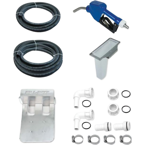 115V AC DEF Transfer Pump & IBC Tote Bracket with Nozzle Dufferin Supply