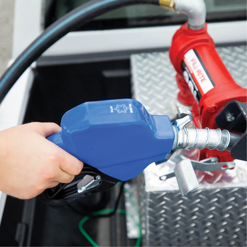 Pistolet automatique temps froid bleu pour diesel Dufferin Supply