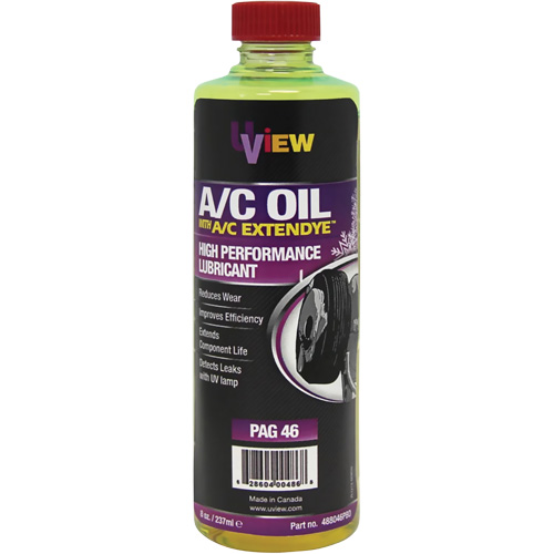 PAG 46 Oil with A/C ExtenDye, 237 ml, Bottle Dufferin Supply