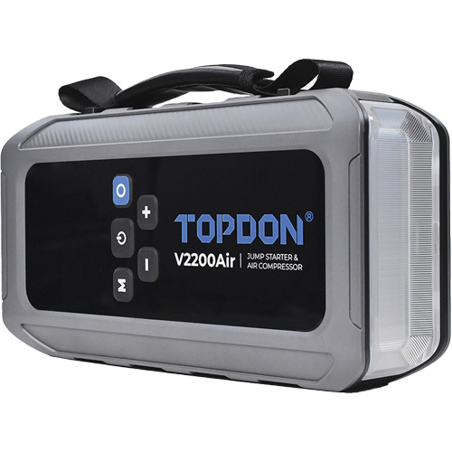 V2200Air 2-in-1 2200 Peak Amp Jump Starter & Tire Inflator Dufferin Supply