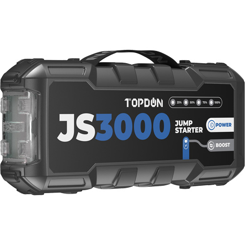 Survolteur, banque d'alimentation et lampe de poche JumpSurge3000 Dufferin Supply