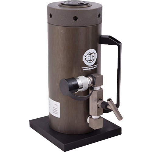 Cric de s&eacute;curit&eacute; &agrave; collier verrouillable, Course de 6", Capacit&eacute; de 50 tonne(s), 10 000 PSI Dufferin Supply