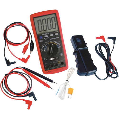 Pro Automotive Digital Multimeter with Case Dufferin Supply