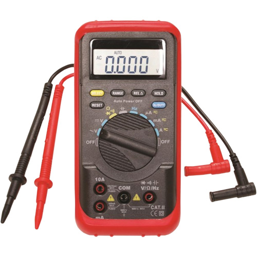 Auto-Ranging Digital Multimeter with Holster Dufferin Supply