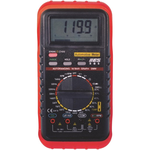 Deluxe Automotive Meter with RPM & Temperature Dufferin Supply
