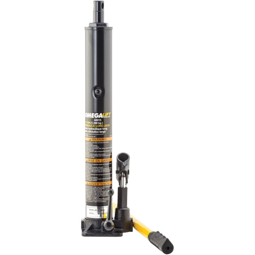 Long Crane Jack, 1.5 Ton(s), Manual Hydraulic, 35-1/4" Raised Height Dufferin Supply