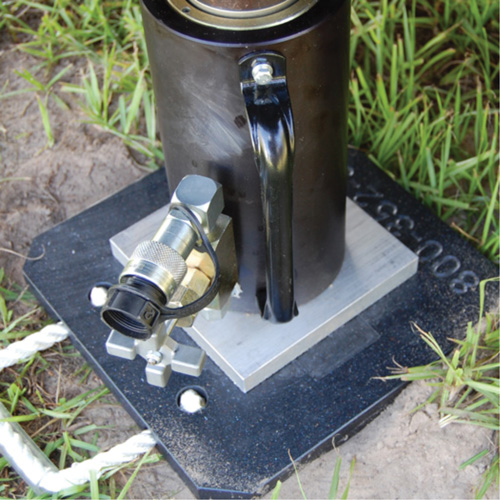 55-Ton Capacity Jack Support Plate Dufferin Supply