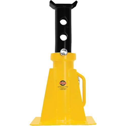 Pin Style Jack Stand, Locking Pin, 25 tons Capacity, 15-3/4" - 26-3/4" H Dufferin Supply
