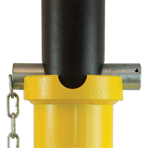 Pin Style Jack Stand, Locking Pin, 25 tons Capacity, 15-3/4" - 26-3/4" H Dufferin Supply