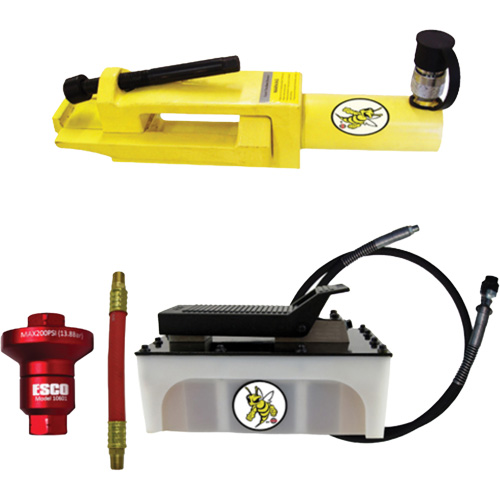 Yellow Jackit Giant Tire/Earthmover Bead Breaker Kit Dufferin Supply