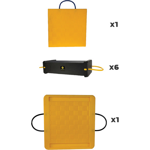 8-Piece CribLok Composite Cribbing System Kit Dufferin Supply