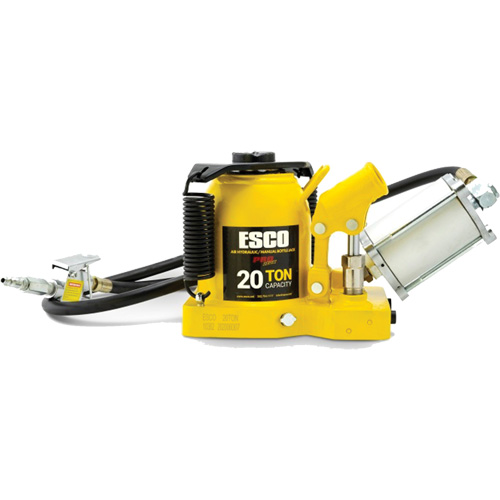 Cric bouteille de s&eacute;rie Pro "Shorty", 20 tonne(s), Air comprim&eacute;/hydraulique, 12-5/8" Hauteur &eacute;lev&eacute;e Dufferin Supply