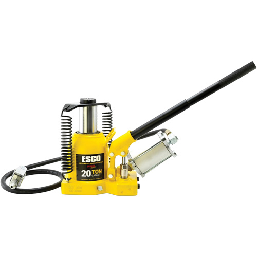 Cric bouteille de s&eacute;rie Pro "Shorty", 20 tonne(s), Air comprim&eacute;/hydraulique, 12-5/8" Hauteur &eacute;lev&eacute;e Dufferin Supply