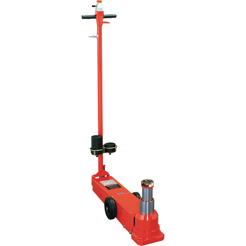 Telescopic Floor Jack, 25 Ton(s)/50 Ton(s), Air Hydraulic Dufferin Supply