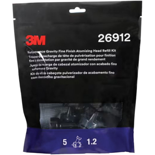 Performance Gravity Fine Finish Atomizing Head - Blue Dufferin Supply