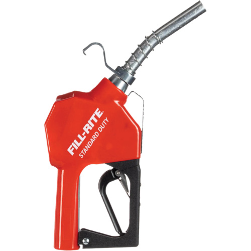 Red Automatic Gasoline Spout Nozzle Dufferin Supply
