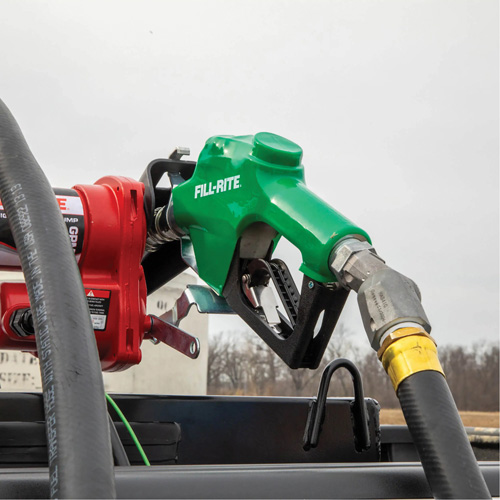 Green Automatic Diesel Spout Nozzle Dufferin Supply