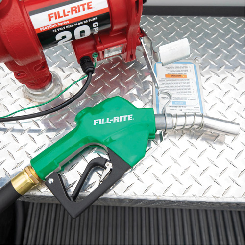 Green Automatic Diesel Spout Nozzle Dufferin Supply