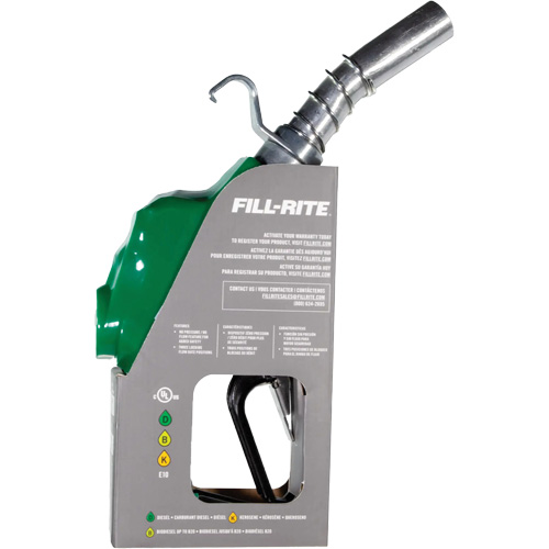 Green Automatic Diesel Spout Nozzle Dufferin Supply