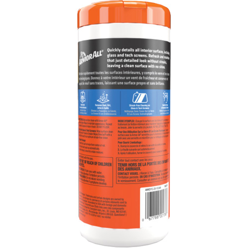 Interior Detailer Wipes Dufferin Supply