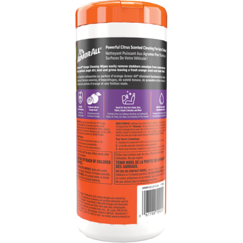 Air Freshening Cleaning Wipes Dufferin Supply