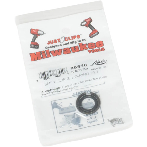 Jeu de clip et joint torique de 3/4 po pour Milwaukee Dufferin Supply