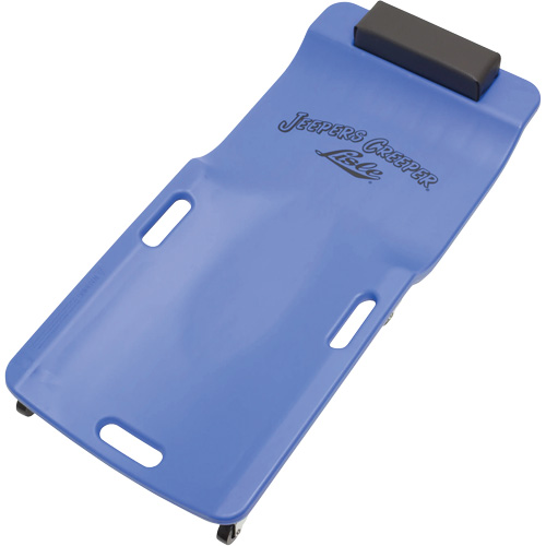 Blue Low Profile Plastic Creeper Dufferin Supply