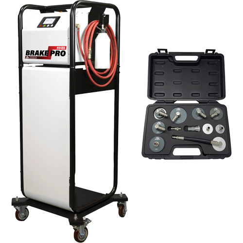 Tall Frame Brake-Pro Pressure Brake Bleeder with Adapters Dufferin Supply
