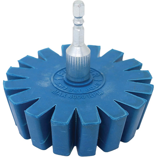 Roue &agrave; gomme &agrave; engrenage conique avec adaptateur d'arbre &agrave; connexion rapide Dufferin Supply