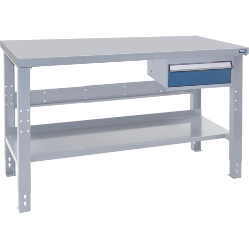 Industrial Duty Workbench, 72" W x 36" D x 34" H, 1000 lbs. Capacity Dufferin Supply