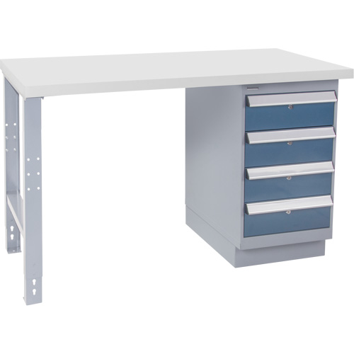 Industrial Duty Workbench, 30" W x 72" D x 34" H, 1000 lbs. Capacity Dufferin Supply
