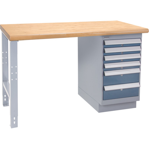 Industrial Duty Workbench, 1000 lbs. Cap., 36" W x 60" D, 34" H Dufferin Supply