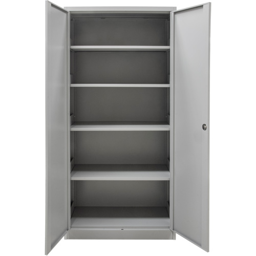 Armoires de rangement Hi-Boy, Acier, 4 Tablettes, 72" h x 36" la x 18" P, Gris Dufferin Supply
