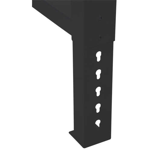 Industrial Duty Leg for Workbench, Steel, 30" D x 34" H, Single Dufferin Supply