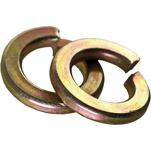Rondelle d'arr&ecirc;t fendue, 1/2", Zinc jaune Dufferin Supply