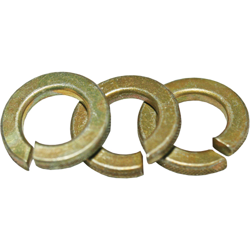 Rondelle d'arr&ecirc;t fendue, 5/8", Zinc jaune Dufferin Supply