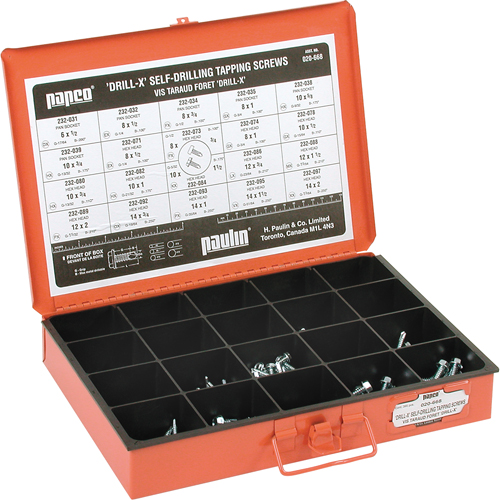 Assortiments de vis autoperceuses Dufferin Supply