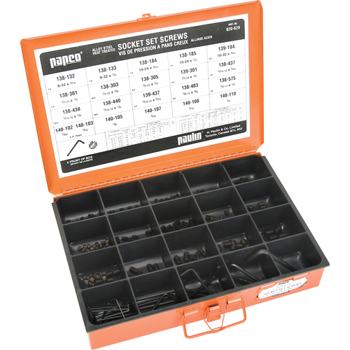 Socket Set Screw Cup Point Assortments Dufferin Supply
