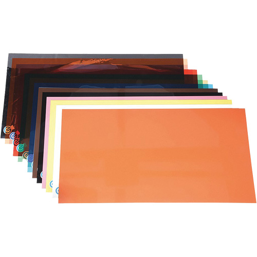 Cales minces chromocod&eacute;es en plastique Dufferin Supply