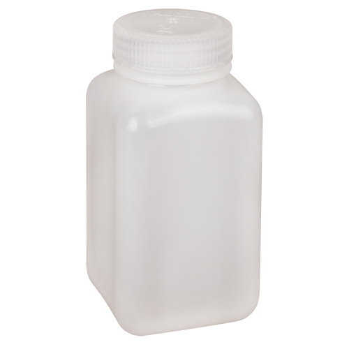 Easy-Grip Space-Saver Bottles, Square, 16 oz., Plastic Dufferin Supply